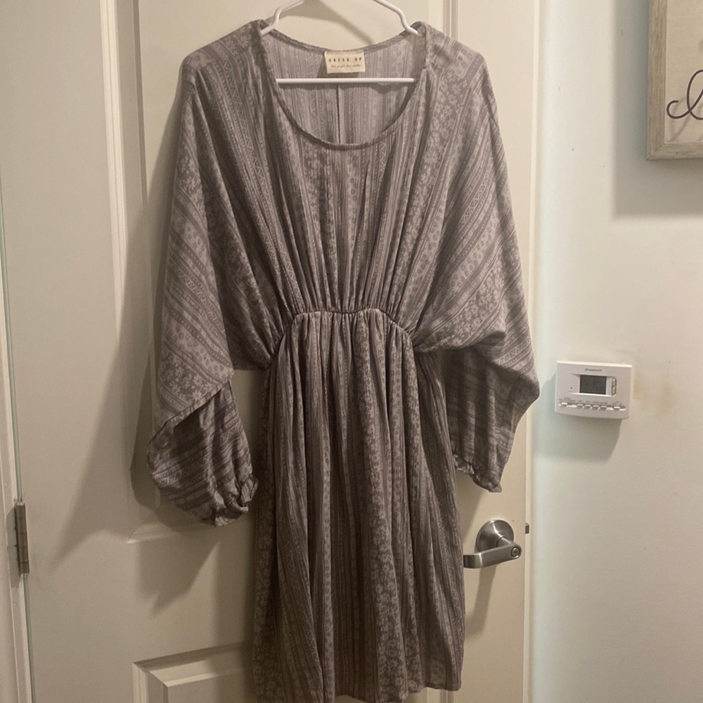 Boutique Gray Dress